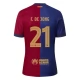 FC Barcelona F.De Jong 21 Hjemmebanetrøje 2024-25 Fodboldsæt