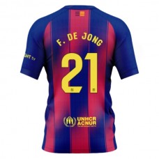 FC Barcelona F.De Jong 21 Hjemmebanetrøje 2025-26 Fodboldsæt