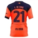 FC Barcelona F.De Jong 21 Tredjetrøje 2025-26 Fodboldsæt