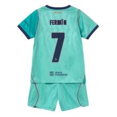 FC Barcelona Fermín 7 Tredjetrøje 2026-27 Børn