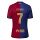 FC Barcelona Ferran 7 Hjemmebanetrøje 2024-25 Fodboldsæt