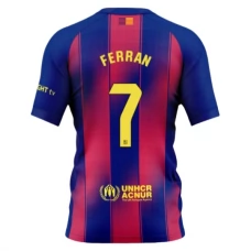 FC Barcelona Ferran 7 Hjemmebanetrøje 2025-26 Fodboldsæt