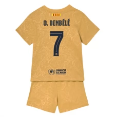 FC Barcelona Fodboldsæt Børn 2022-23 O. Dembélé 7 Udebanetrøje