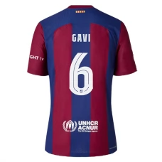 FC Barcelona Gavi 6 Hjemmebanetrøje 2023-24 Fodboldsæt