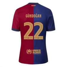 FC Barcelona Gündoğan 22 Hjemmebanetrøje 2024-25 Fodboldsæt