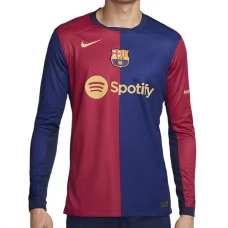 FC Barcelona Hjemmebanetrøje 2024-25 Langærmet Fodboldsæt