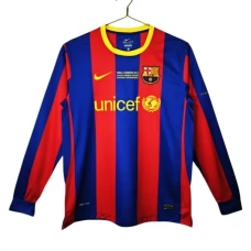 FC Barcelona Hjemmebanetrøje Retro 2010-11 Langærmet Fodboldsæt