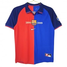 FC Barcelona Hjemmebanetrøje Retro Centenary 1999-00 Fodboldsæt