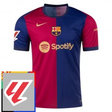 FC Barcelona Hjemmebanetrøje With La Liga Patch 2024-25 Fodboldsæt