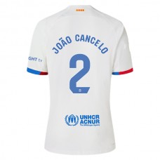 FC Barcelona Joao Cancelo 2 Udebanetrøje 2023-24 Fodboldsæt