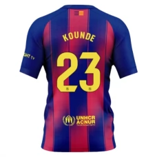 FC Barcelona Kounde 23 Hjemmebanetrøje 2025-26 Fodboldsæt