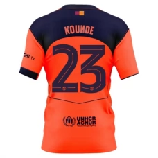 FC Barcelona Kounde 23 Tredjetrøje 2025-26 Fodboldsæt