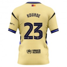 FC Barcelona Kounde 23 Udebanetrøje 2025-26 Fodboldsæt