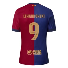 FC Barcelona Lewandowski 9 Hjemmebanetrøje 2024-25 Fodboldsæt