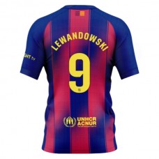 FC Barcelona Lewandowski 9 Hjemmebanetrøje 2025-26 Fodboldsæt