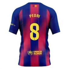 FC Barcelona Pedri 8 Hjemmebanetrøje 2025-26 Fodboldsæt