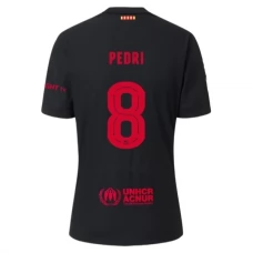 FC Barcelona Pedri 8 Udebanetrøje 2024-25 Fodboldsæt