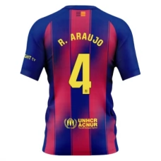FC Barcelona R.Araujo 4 Hjemmebanetrøje 2025-26 Fodboldsæt