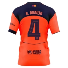 FC Barcelona R.Araujo 4 Tredjetrøje 2025-26 Fodboldsæt
