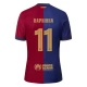 FC Barcelona Raphinha 11 Hjemmebanetrøje 2024-25 Fodboldsæt