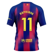 FC Barcelona Raphinha 11 Hjemmebanetrøje 2025-26 Fodboldsæt