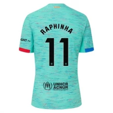 FC Barcelona Raphinha 11 Tredjetrøje 2023-24 Fodboldsæt