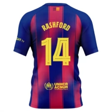 FC Barcelona Rashford 14 Hjemmebanetrøje 2025-26 Fodboldsæt
