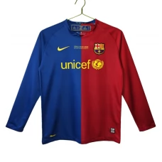 FC Barcelona Retro Hjemmebanetrøje 2008-09 Langærmet