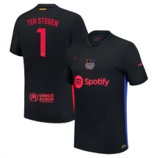 FC Barcelona Ter Stegen 1 Udebanetrøje 2024-25 Fodboldsæt