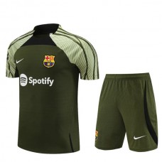 FC Barcelona Trænings T-Shirt Sæt 2023-24 - Dark Grøn