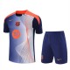 FC Barcelona Trænings T-shirt Sæt 2025-26 - Shorts Blå