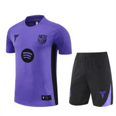 FC Barcelona Trænings T-shirt Sæt 2025-26 - Shorts Lilla