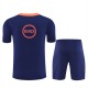 FC Barcelona Trænings T-shirt Sæt Børn 2025-26 - Shorts Blå