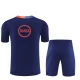 FC Barcelona Trænings T-shirt Sæt Børn 2025-26 - Shorts Blå