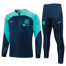 FC Barcelona Træningsjakke Sæt 2023-24 - Blå