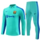 FC Barcelona Træningssæt 2023-24 - 1-4 Zip Blå