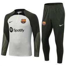 FC Barcelona Træningssæt 2023-24 - 1-4 Zip Sort