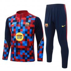 FC Barcelona Træningssæt 2026-27 - 1-4 Zip Blå