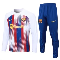 FC Barcelona Træningssæt Børn 2023-24 - 1-4 Zip Blå Rød