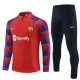 FC Barcelona Træningssæt Børn 2023-24 - 1-4 Zip Rød Blå