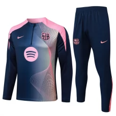 FC Barcelona Træningssæt Børn 2025-26 - 1-4 Zip Blå