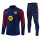 FC Barcelona Træningssæt Børn 2026-27 - 1-4 Zip Blå