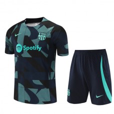 FC Barcelona Træningstrøje Sæt Børn 2023-24 - Shorts Blå Camouflage
