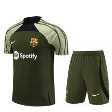 FC Barcelona Træningstrøje Sæt Børn 2023-24 - Shorts Dark Grøn