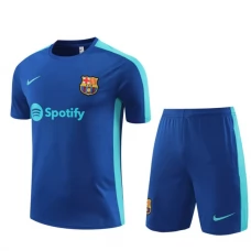 FC Barcelona Træningstrøje Sæt Børn 2023-24 - Shorts Flådeblå