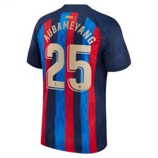 FC Barcelona Trøje 2022-23 Aubameyang 25 Hjemmebanetrøje
