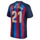 FC Barcelona Trøje 2022-23 F. De Jong 21 Hjemmebanetrøje