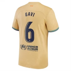 FC Barcelona Trøje 2022-23 Gavi 6 Udebanetrøje