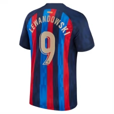 FC Barcelona Trøje 2022-23 Robert Lewandowski 9 Hjemmebanetrøje