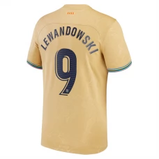 FC Barcelona Trøje 2022-23 Robert Lewandowski 9 Udebanetrøje